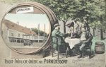 Purkersdorf GH Dorfinger Eigenbau Wein um 1910