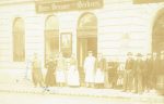Fotokarte Wien III Schimmelgasse Bäckerei Brunner 1903