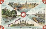 Germany Bremen &#8211; 37 postcards and 5 ephemera mostly lithos ca. 1900