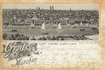 Germany Munich &#8211; 117 postcards and 11 ephemera mostly lithos 1886 to 1920
