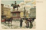 Austria mostly Vienna &#8211; 115 postcards and 46 ephemera with lithos Viennese types (1 card sig. Raphael Kirchner) exhibitions a.o. and 4 cabinet photos Viennese types pub Otto Schmidt 1892 to 1940