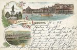 Portugal &#8211; 260 postcards and 13 ephemera with lithos advertising, traditional costumes, ethnic incl. 2 mechanical cards 1900 to 1940