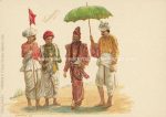 India &#8211; 61 postcards and 86 ephemera artist signed with a few real photos 1900 to 1930