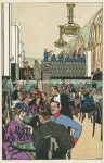 Litho sig. Moriz Jung &#8211; Cafe Lurion 1915