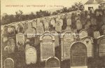 Mattersdorf jüdischer Friedhof &#8211; Rückseite Liste der Rabbiner &#8211; um 1915