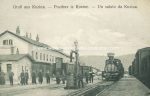 Kozina Bahnhof um 1915