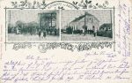 Bukowina Czernowitz Volksgarten mit Tramway 1899