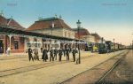 Szeged Bahnhof um 1915