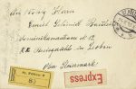 Reko express Brief St. Pölten 1918
