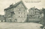 Feldkirch Hochwasser GH zur Krone 1910