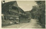 Fotokarte Oberfallenberg Dornbirn GH Alpenrose um 1930
