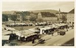 Fotokarte Graz Fischmarkt um 1930