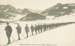 Fotokarte Mariazell Skikurs KK Militärkommando 1915