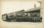 Fotokarte Perchtoldsdorf Tramway 1924