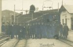 Fotokarte Wienerbruck Bahnhof 1911
