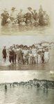 Lot mit 13 Fotokarten Strandleben Grado 1900 bis 1915