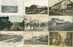 Lot mit mehr als 200 AK Polen und Ungarn Thema Tramway und Eisenbahn mit vielen Bahnhöfen 1900 bis 1940