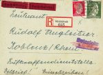 Reko Express Brief 1943 Vöcklabruck mit Vermerk &#8222;Botenlohn&#8220;