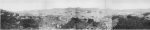 Anonym, Panorama von Hongkong vom Victoria Peak um 1880 Albumin 105 x 20,7 cm auf aufklappbarem Untersatzkarton verso beigeklebter moderner Beschreibunszettel