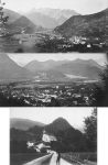 Anonym, Vorarlberg 1891 3 Fotos Albumin 15/19 x 9/10 cm auf Untersatzkarton, verso handschriftlich betitelt und datiert Bludenz, Schruns, Tschagguns