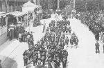 Gradl/Dornach, Innsbruck Kaiserfeier 1909 Album mit 49 beidseitig einmontierten Fotos 14 x 9 cm (einzelne Fotos etwas verlichtet)
