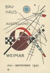 Litho Bauhauskarte #3 Wassily Kandinsky 1923