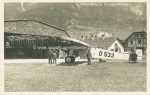 Fotokarte Innsbruck Flughafen 1927