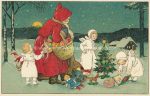 Litho &#8211; Weihnachten &#8211; um 1910