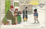 Set mit 4 Lithokarten Weihnachten sig. Pauli Ebner &#8211; um 1910