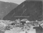 Tauernbahnbau Nordrampe meist Foto Fuchs 1904 / 1905 Lot mit 80 Fotos meist 17 x 22 cm meist sehr gute Qualität
