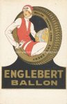 Litho &#8211; Englebert Ballon &#8211; um 1905