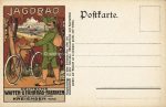 Litho &#8211; Jagdrad &#8211; um 1910