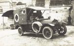 Fotokarte- KK Autotruppe &#8211; Rotes Kreuz &#8211; 1917