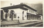 Fotokarte &#8211; Arco &#8211; Bahnhof &#8211; um 1920