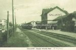 Galliate &#8211; Bahnhof &#8211; um 1920
