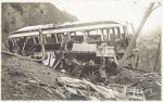 Fotokarte &#8211; Rittnerbahn Unglück &#8211; um 1920