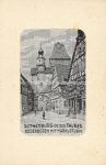 Rothenburg &#8211; Seidenkarte &#8211; um 1925