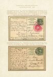 Lot mit ca. 170 amtlichen Postkarten &#8211; Österreich &#8211; 1908 bis 1916 (auf Blättern in Ordnern)
