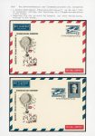 Lot mit ca. 110 Privatganzsachen &#8211; Österreich &#8211; 1949 bis 1958 (auf Blättern in Ordnern)