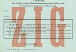 ZIG-Umschlag Postverkaufspreis 20 Gr &#8211; um 1955