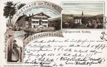 Litho &#8211; Alberschwende GH zur Taube &#8211; 1898