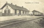 Frauental &#8211; Bahnhof &#8211; 1928