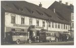 Fotokarte &#8211; Graz GH 5 Lerchen &#8211; Griesplatz &#8211; Autobus &#8211; um 1920