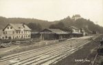 Fotokarte &#8211; Wies Bahnhof &#8211; 1930