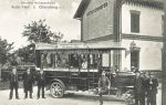 Antiesenhofen &#8211; Bahnhof &#8211; Autobus &#8211; um 1910