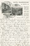Hotel Kaiserkrone Bad Ischl &#8211; Brief &#8211; 1911