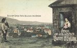 Vöslau &#8211; Blick vom Grand Hotel Bellevue &#8211; 1907