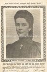 Sterbekarte Kaiserin Elisabeth &#8211; 1898