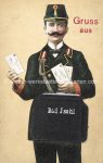 Bad Ischl Postbote Leporello &#8211; 1912