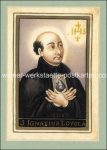 S. Ignatius Loyola, Gouache auf Pergament, 18. Jh., 138 x 86 mm